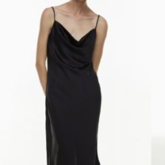 Aritzia Wilfred Cowl Neck Maxi Slip Dress - Picture 1 of 3